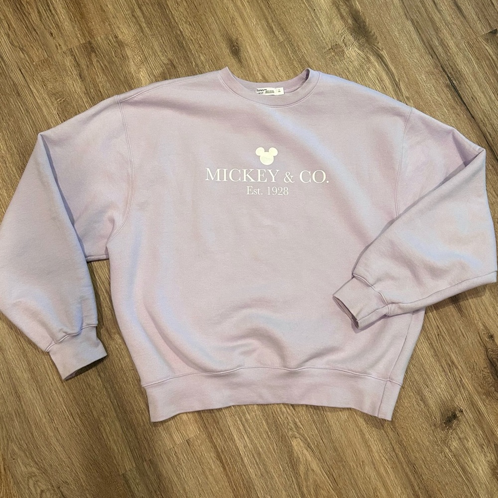 MICKEY & CO. Light Purple Sweatshirt!